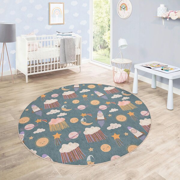 DĚTSKÝ KOBEREC, 120 cm vícebarevná - Online Only koberce & rohožky, Online Only