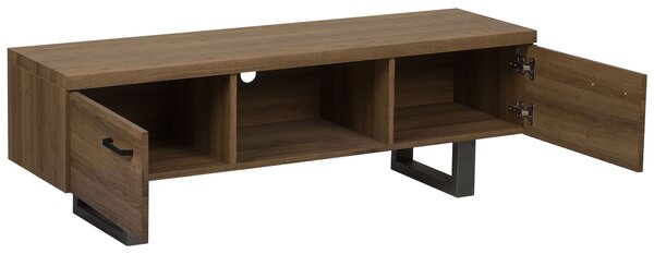 TV stolek TIMBER Tmavě hnědá