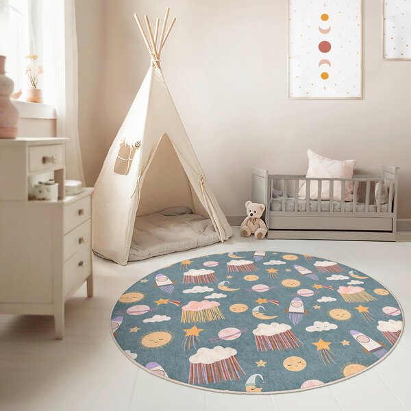 DĚTSKÝ KOBEREC, 120 cm vícebarevná - Online Only koberce & rohožky, Online Only
