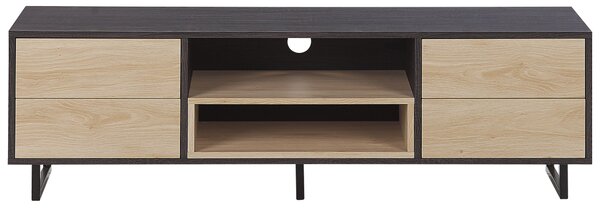 TV stolek MAINE Hnědá/Černá