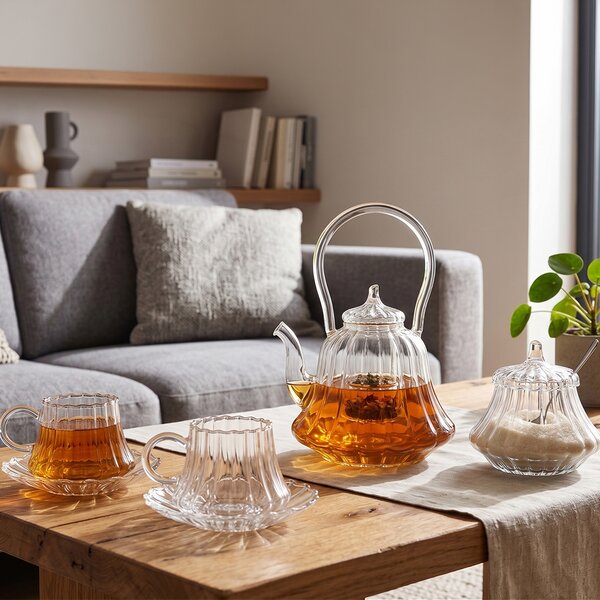 Ichendorf Milano designové šálky na čaj Folk Tea Cup With Saucer
