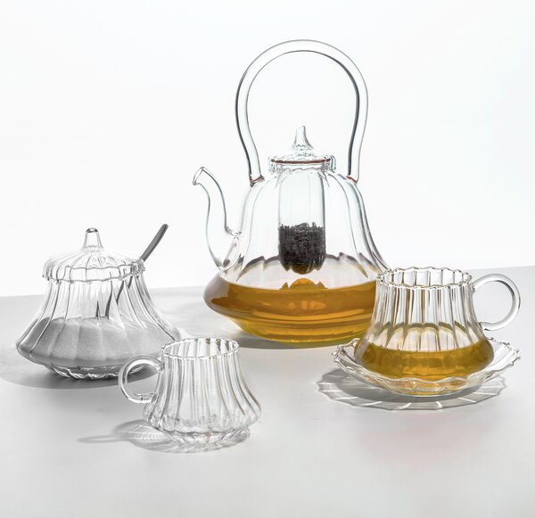 Ichendorf Milano designové šálky na čaj Folk Tea Cup With Saucer