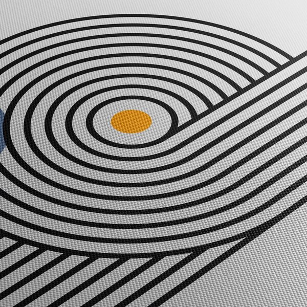 Obraz - Minimalistická abstrakce N⁰1 (70x50 cm)