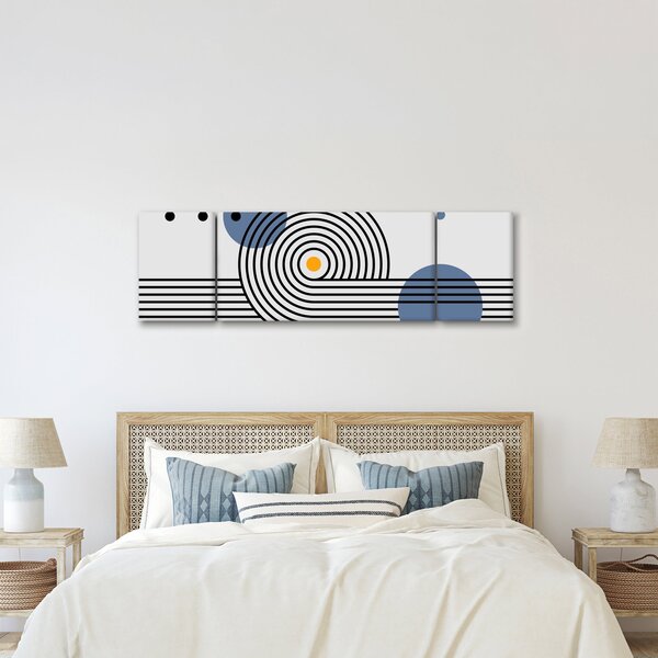 Obraz - Minimalistická abstrakce N⁰1 (170x50 cm)
