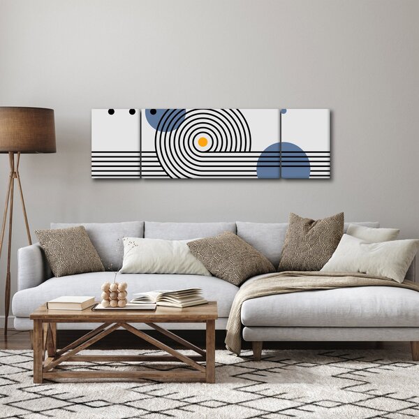 Obraz - Minimalistická abstrakce N⁰1 (170x50 cm)