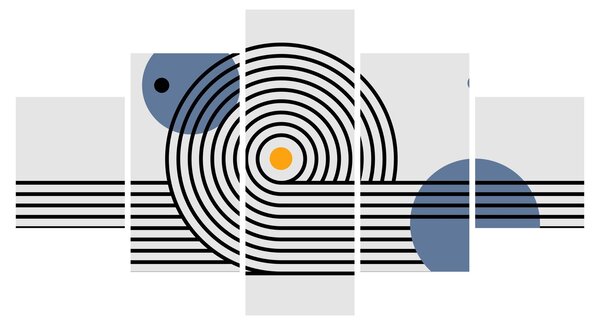Obraz - Minimalistická abstrakce N⁰1 (125x70 cm)