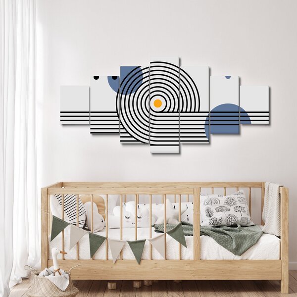 Obraz - Minimalistická abstrakce N⁰1 (210x100 cm)