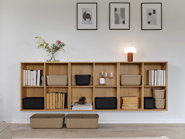ZONE Denmark Úložný box Pulp Black - Small ZD102
