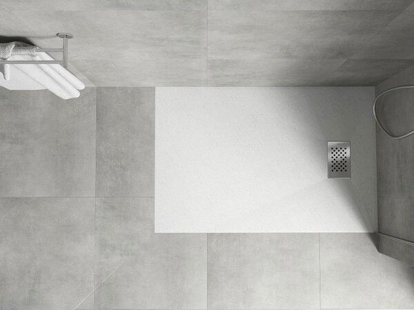 Mexen Hugo kryt do sprchové vaničky, inox - 42910001