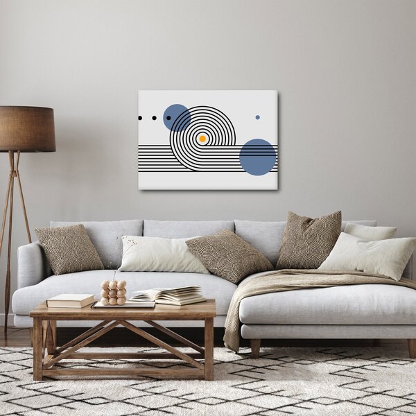 Obraz - Minimalistická abstrakce N⁰1 (70x50 cm)
