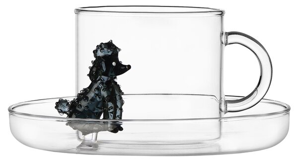 Ichendorf Milano designové šálky na čaj Dogs Tea Cup With Saucer Poodle