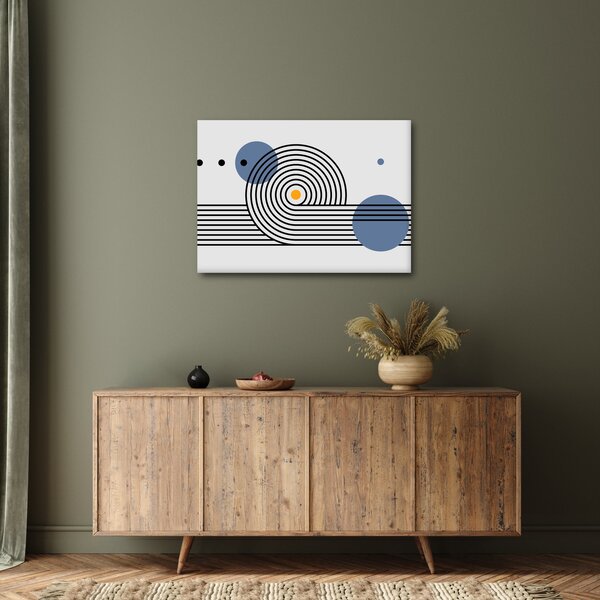 Obraz - Minimalistická abstrakce N⁰1 (70x50 cm)
