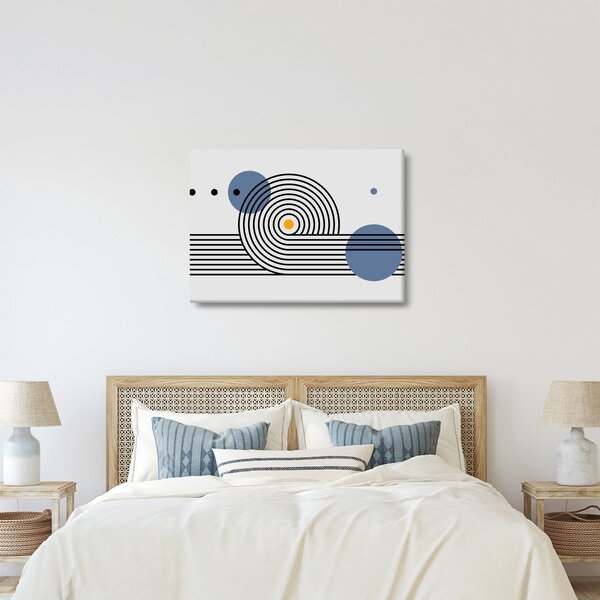 Obraz - Minimalistická abstrakce N⁰1 (70x50 cm)