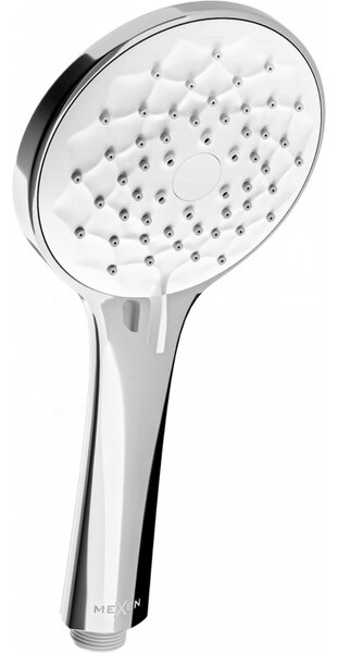 Mexen R-74 sprchová hlavice 3-funkční, chrom/bílá - 79574-00