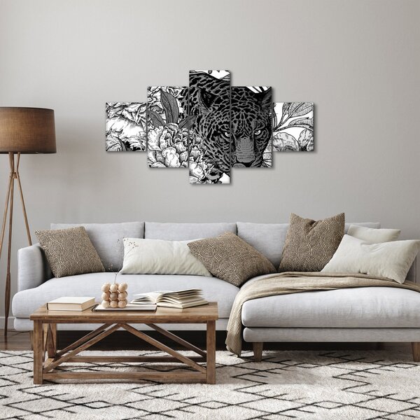 Obraz - Exotická zahrada (125x70 cm)