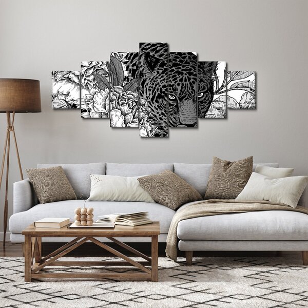 Obraz - Exotická zahrada (210x100 cm)