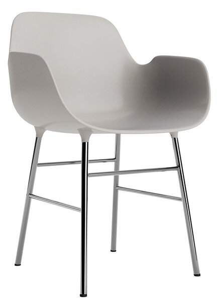 Normann Copenhagen designové židle Form Armchair Steel