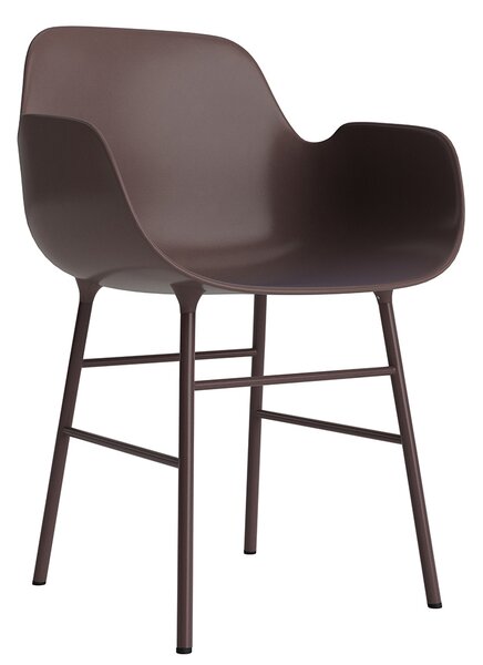 Normann Copenhagen designové židle Form Armchair Steel