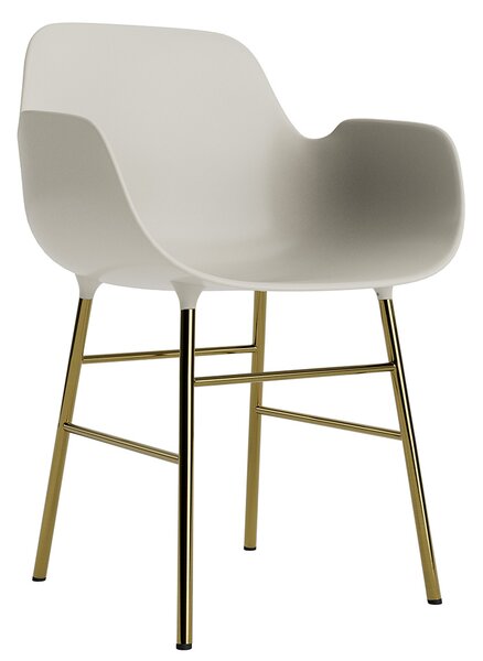 Normann Copenhagen designové židle Form Armchair Steel