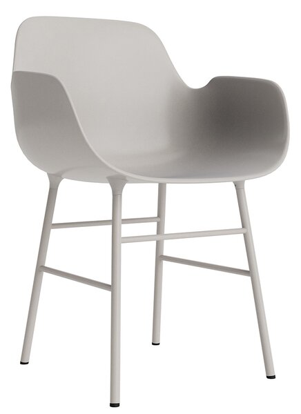 Normann Copenhagen designové židle Form Armchair Steel
