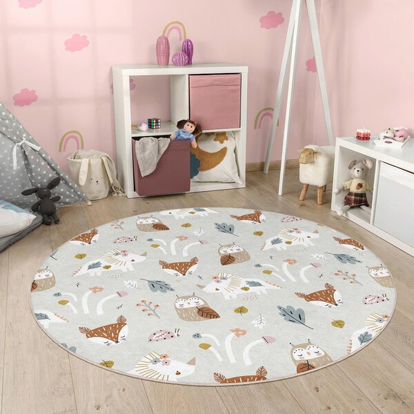 DĚTSKÝ KOBEREC, 120 cm vícebarevná - Online Only koberce & rohožky, Online Only
