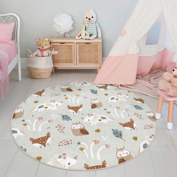 DĚTSKÝ KOBEREC, 120 cm vícebarevná - Online Only koberce & rohožky, Online Only
