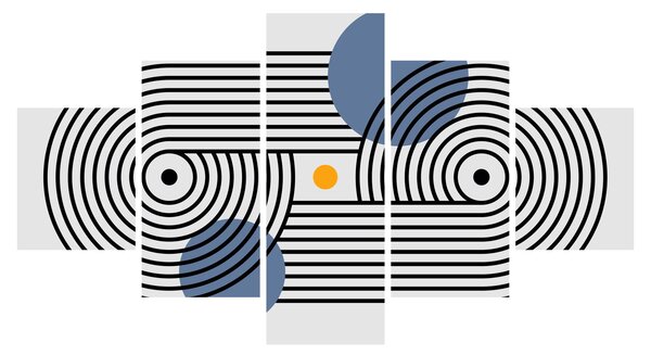 Obraz - Minimalistická abstrakce N⁰3 (125x70 cm)