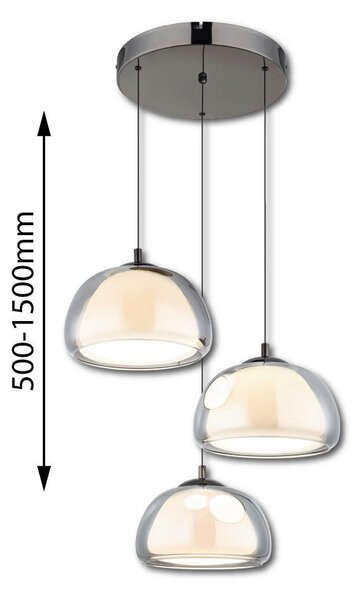 ZÁVĚSNÉ LED SVÍTIDLO, 50/150 cm Globo - Online Only svítidla, Online Only