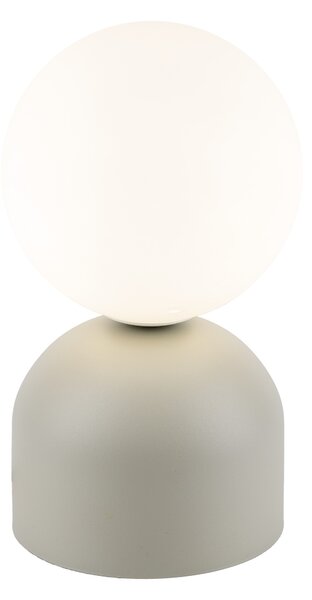 TK Lighting Béžová stolní lampa Miki pro žárovku G9 TK16038
