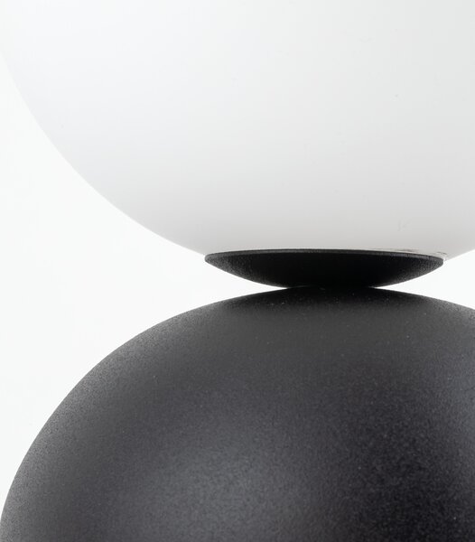 TK Lighting Černá stolní lampa Miki pro žárovku G9 TK16044
