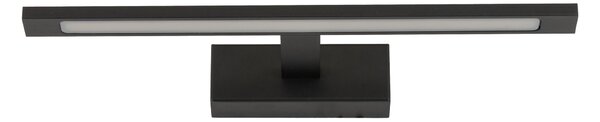 TK Lighting Černé LED svítidlo nad zrcadlo Gallery 41,5cm 12W TK18000
