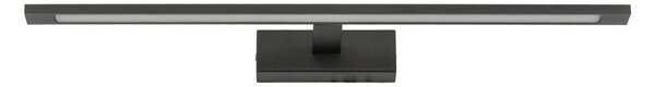 TK Lighting Černé LED svítidlo nad zrcadlo Gallery 62cm 20W TK18002