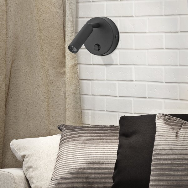 TK Lighting Černé bodové svítidlo Enzo pro žárovku G9 TK4237