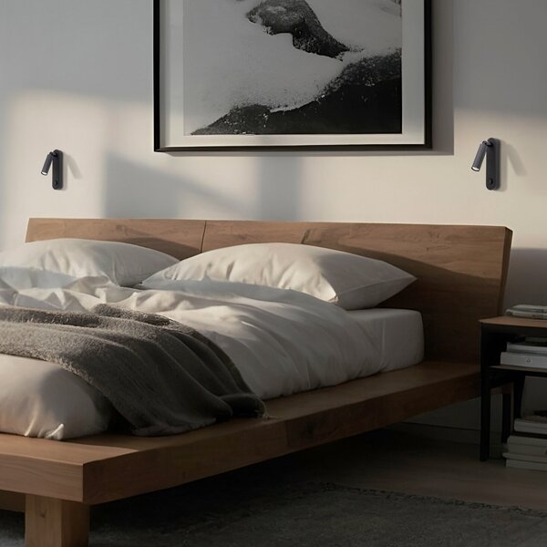 TK Lighting Černé bodové svítidlo Enzo Long pro žárovku G9 TK6621
