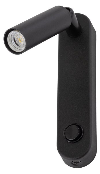 TK Lighting Černé bodové svítidlo Enzo Long pro žárovku G9 TK6621