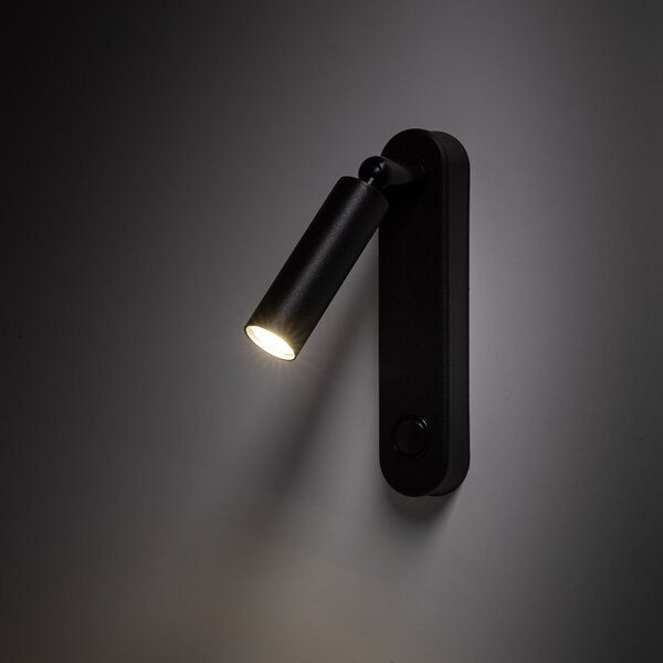 TK Lighting Černé bodové svítidlo Enzo Long pro žárovku G9 TK6621