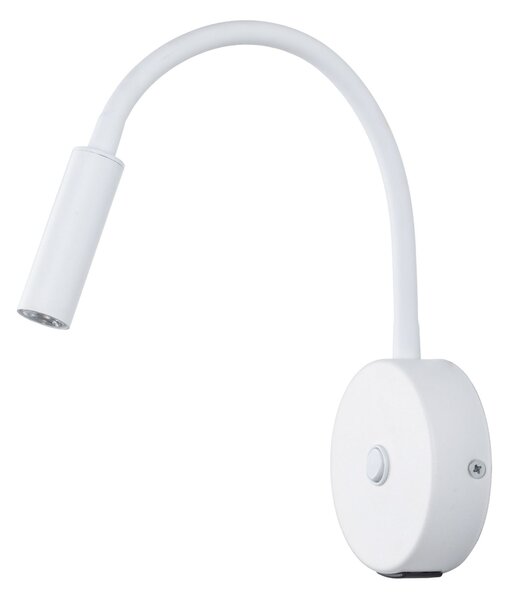 TK Lighting Bílé bodové svítidlo Lagos s USB pro žárovku G9 TK10202