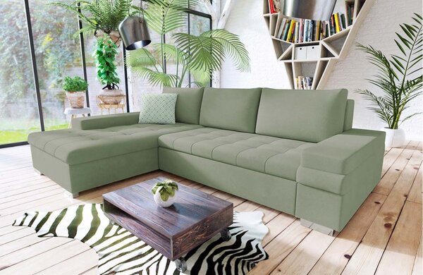 Rohová sedací souprava Kanton Mini, Potah: Uttario Velvet 2954 + Uttario Velvet 2954 + Evo 29 Mirjan24 5903211141508