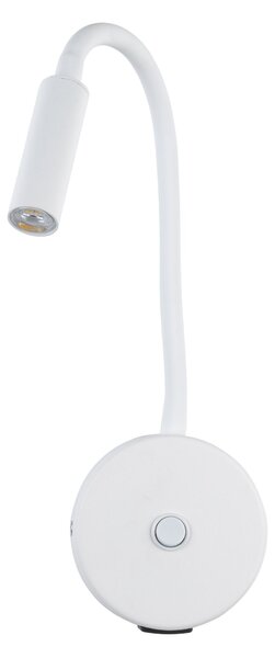 TK Lighting Bílé bodové svítidlo Lagos s USB pro žárovku G9 TK10202