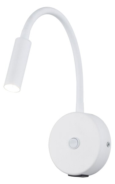 TK Lighting Bílé bodové svítidlo Lagos s USB pro žárovku G9 TK10202