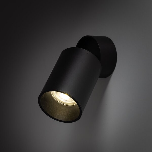 TK Lighting Černé bodové svítidlo Top pro žárovku GU10 TK5372