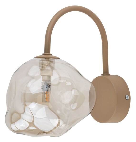TK Lighting Béžové nástěnné svítidlo Lava pro žárovku G9 TK11152