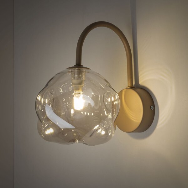 TK Lighting Béžové nástěnné svítidlo Lava pro žárovku G9 TK11152
