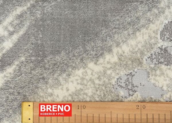 Breno Kusový koberec MONET 503 silver - šedý, 80x150 cm, Šedá