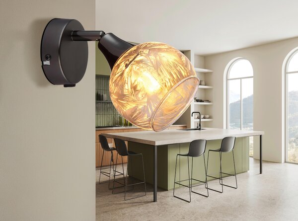 BODOVÉ SVÍTIDLO, 40 W/E14, 12/16 cm Globo - Online Only svítidla, Online Only