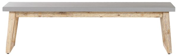 Zahradní lavice ORIA 160 cm Beton Šedá
