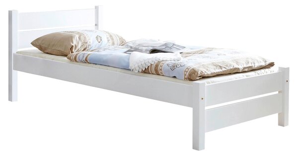 POSTEL, 90/200 cm bílá MID.YOU - Jednolůžkové postele, Online Only