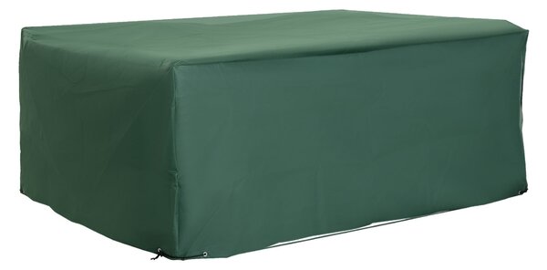 Ochranný obal na zahradní nábytek Outsunny 600D Oxford Zelený 210 x 140 x 80 cm | Aosom