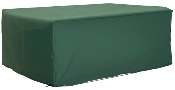 Ochranný obal na zahradní nábytek Outsunny 600D Oxford Zelený 210 x 140 x 80 cm | Aosom