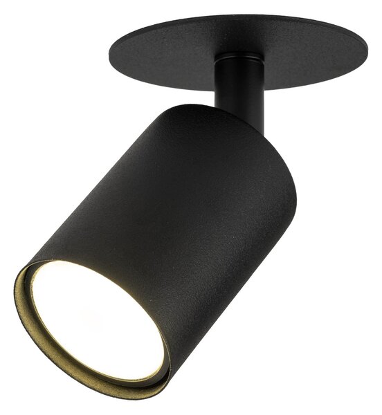 TK Lighting Černé vestavné bodové svítidlo Nex pro žárovku GU10 TK10798